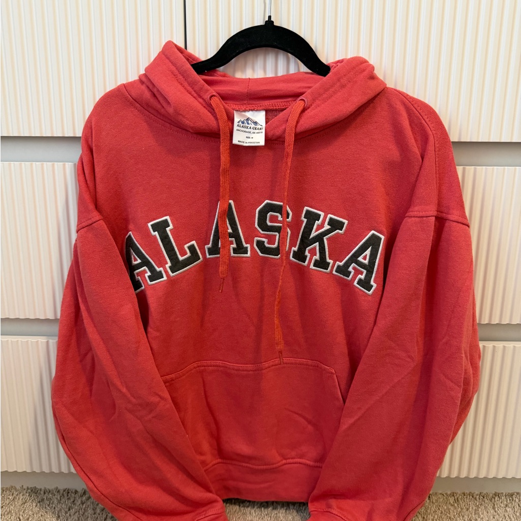 Brand Alaska Gear Red Hoodie